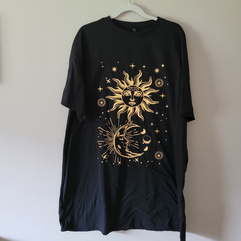 Shein Short sleeve tee-shirt dress